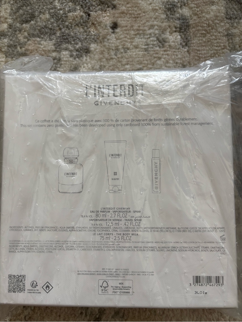 L’Interdit Givenchy Fragrance Gift Set - new - Picture 3 of 3